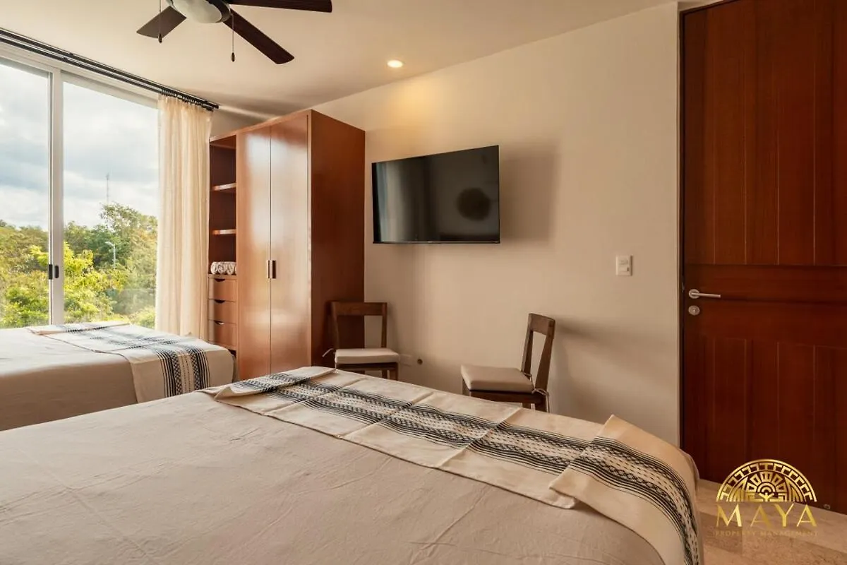 Nhoa 312C Lux 1Br Condo Top Jungle View Aldea Zama تولوم