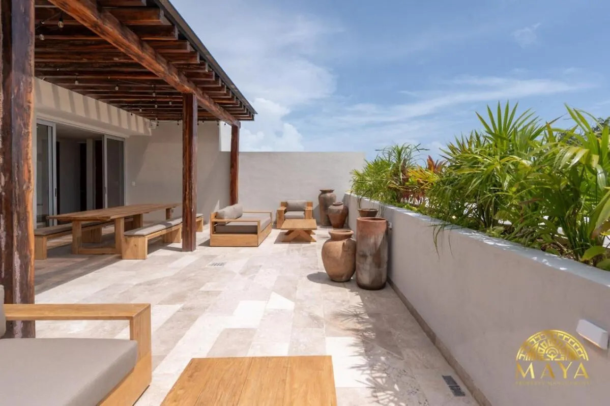 Nhoa 312C Lux 1Br Condo Top Jungle View Aldea Zama Tulum Apartment