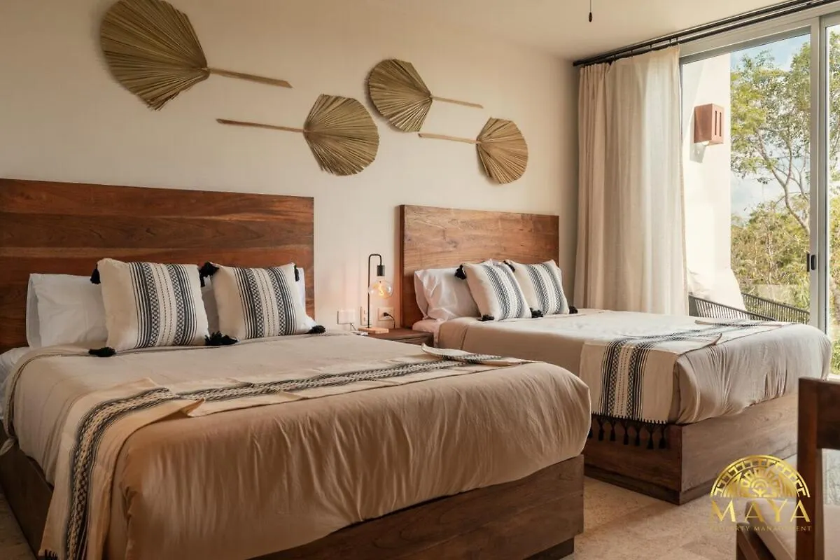Nhoa 312C Lux 1Br Condo Top Jungle View Aldea Zama Tulum